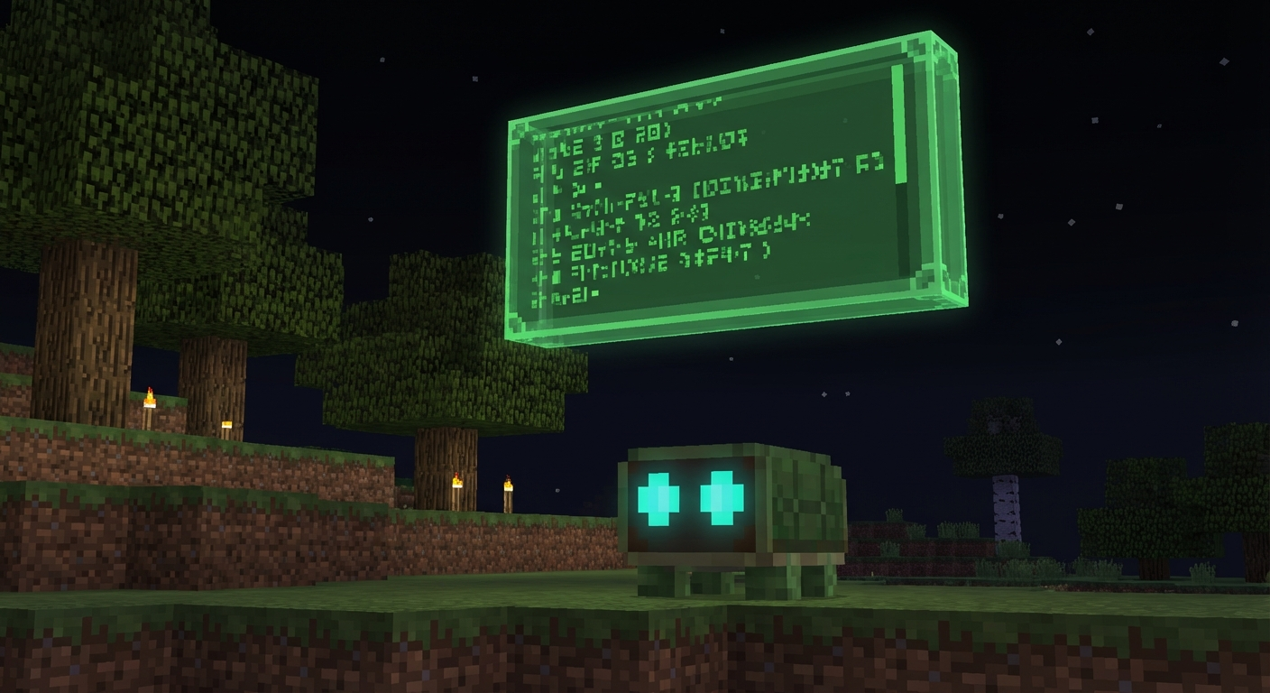 MineCode — программирование через Minecraft